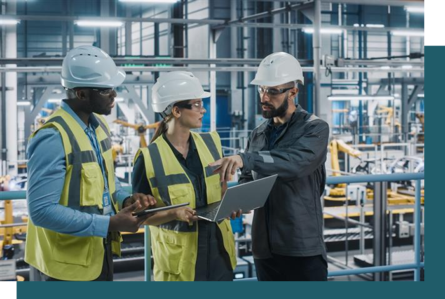 People discussing work-sharing opportunities